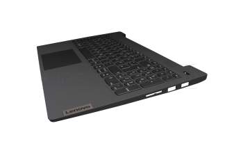 KT01-19B7BK01GRRA000 Original Lenovo Tastatur inkl. Topcase DE (deutsch) schwarz/grau mit Backlight