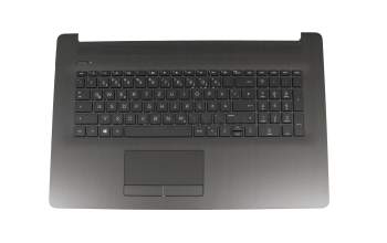 L22750-041 Original HP Tastatur inkl. Topcase DE (deutsch) schwarz/schwarz (DVD, Optik \"gebürstet\")