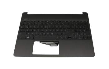 L63577-041 Original HP Tastatur inkl. Topcase DE (deutsch) schwarz/schwarz mit Backlight