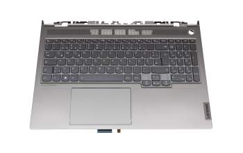 LCM20L36D0J6862 Original Lenovo Tastatur inkl. Topcase DE (deutsch) grau/grau mit Backlight