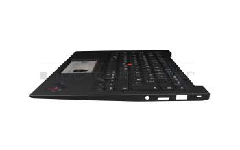 LKTT221027A Original Lenovo Tastatur inkl. Topcase DE (deutsch) schwarz/schwarz mit Backlight und Mouse-Stick