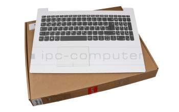 Lenovo IdeaPad 330-15IKB Touch (81DH) Original Tastatur inkl. Topcase DE (deutsch) grau/weiß