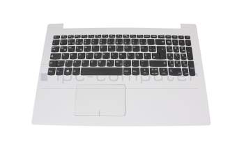 Lenovo IdeaPad 330-15IKB Touch (81DH) Original Tastatur inkl. Topcase DE (deutsch) grau/weiß