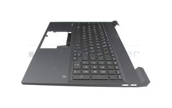 M75709-051 Original HP Tastatur inkl. Topcase FR (französisch) silber/schwarz mit Backlight