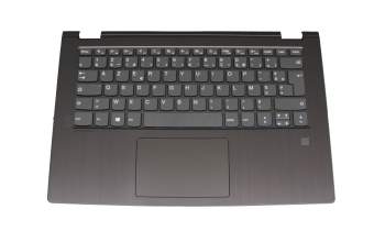 MGE 181001 0A Original Lenovo Tastatur inkl. Topcase FR (französisch) grau/grau