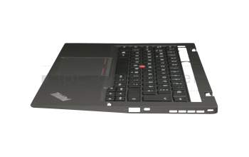 MQ-69D0 Original Lenovo Tastatur inkl. Topcase DE (deutsch) schwarz/schwarz mit Backlight und Mouse-Stick