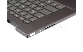 N47953-041 Original HP Tastatur inkl. Topcase DE (deutsch) schwarz/grau mit Backlight