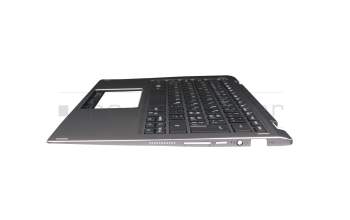 NK.I111M.04W Original Acer Tastatur inkl. Topcase CH (schweiz) schwarz/grau