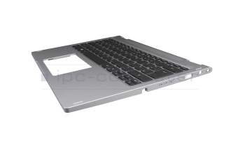 NKI13131EM Original Acer Tastatur inkl. Topcase DE (deutsch) schwarz/silber mit Backlight