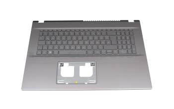 NSK-RA266C Original Acer Tastatur inkl. Topcase DE (deutsch) grau/grau mit Backlight