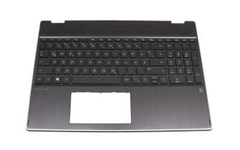 NSK-XR0SW Original HP Tastatur inkl. Topcase DE (deutsch) schwarz/schwarz