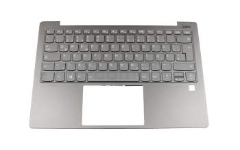 PD4SB-GE Original Lenovo Tastatur inkl. Topcase DE (deutsch) grau/grau mit Backlight