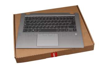 PK0900CK400 Original LCFC Tastatur inkl. Topcase SP (spanisch) grau/silber mit Backlight