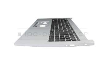 PK133N61A13 Original Acer Tastatur inkl. Topcase DE (deutsch) schwarz/silber