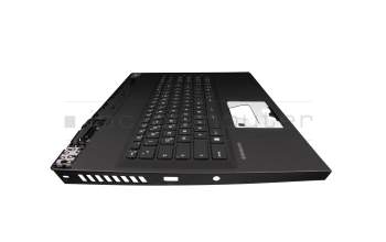 PN065187 Original MSI Tastatur inkl. Topcase DE (deutsch) schwarz/schwarz