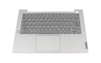 PR4SB Original Lenovo Tastatur inkl. Topcase DE (deutsch) grau/grau mit Backlight