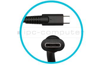 S93-0406611-D04 Original MSI USB-C Netzteil 90,0 Watt abgerundete Bauform