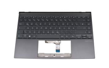 SG-A-3930-2DA Original Asus Tastatur inkl. Topcase DE (deutsch) grau/grau mit Backlight