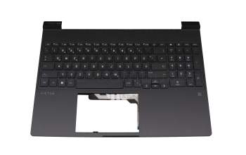 SG-A9550-XD Original HP Tastatur inkl. Topcase DE (deutsch) schwarz/grau mit Backlight