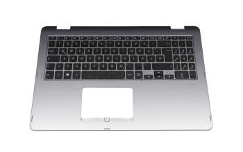 SIKA0KNB0-5630GE00 Original Asus Tastatur inkl. Topcase DE (deutsch) schwarz/grau mit Backlight