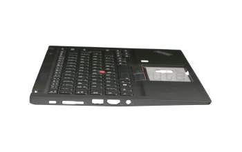 SN20R66053 Original Lenovo Tastatur inkl. Topcase DE (deutsch) schwarz/schwarz mit Backlight und Mouse-Stick