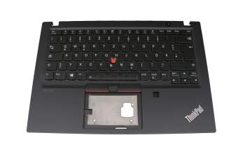 SN20W19570 Original Lenovo Tastatur inkl. Topcase DE (deutsch) schwarz/schwarz mit Backlight und Mouse-Stick