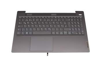 SN20W65033 Original Lenovo Tastatur inkl. Topcase DE (deutsch) grau/grau mit Backlight