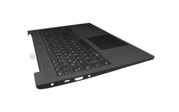 SN20W65244 Original Lenovo Tastatur inkl. Topcase DE (deutsch) schwarz/grau mit Backlight