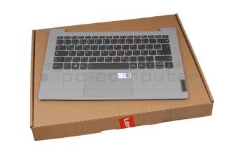 SN20W85253 Original Lenovo Tastatur inkl. Topcase DE (deutsch) grau/grau mit Backlight