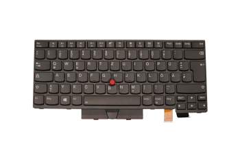 SN5360BL Original Lenovo Tastatur schwarz mit Backlight und Mouse-Stick