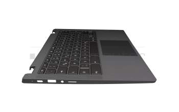 SR1SRB-GE Original Lenovo Tastatur inkl. Topcase DE (deutsch) grau/gold