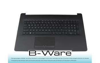 T17BDR Tastatur inkl. Topcase DE (deutsch) schwarz/schwarz (mit TP/DVD, Oberflächenstruktur \"Diamond\") B-Wa