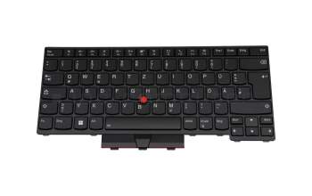 V191620BK1GR Original Lenovo Tastatur DE (deutsch) schwarz mit Backlight und Mouse-Stick