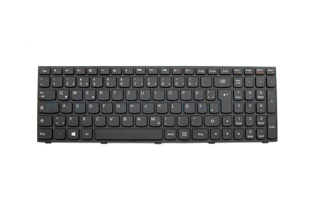 Tastatur De Deutsch Schwarzschwarz Matt Für Lenovo B50 80 Serie