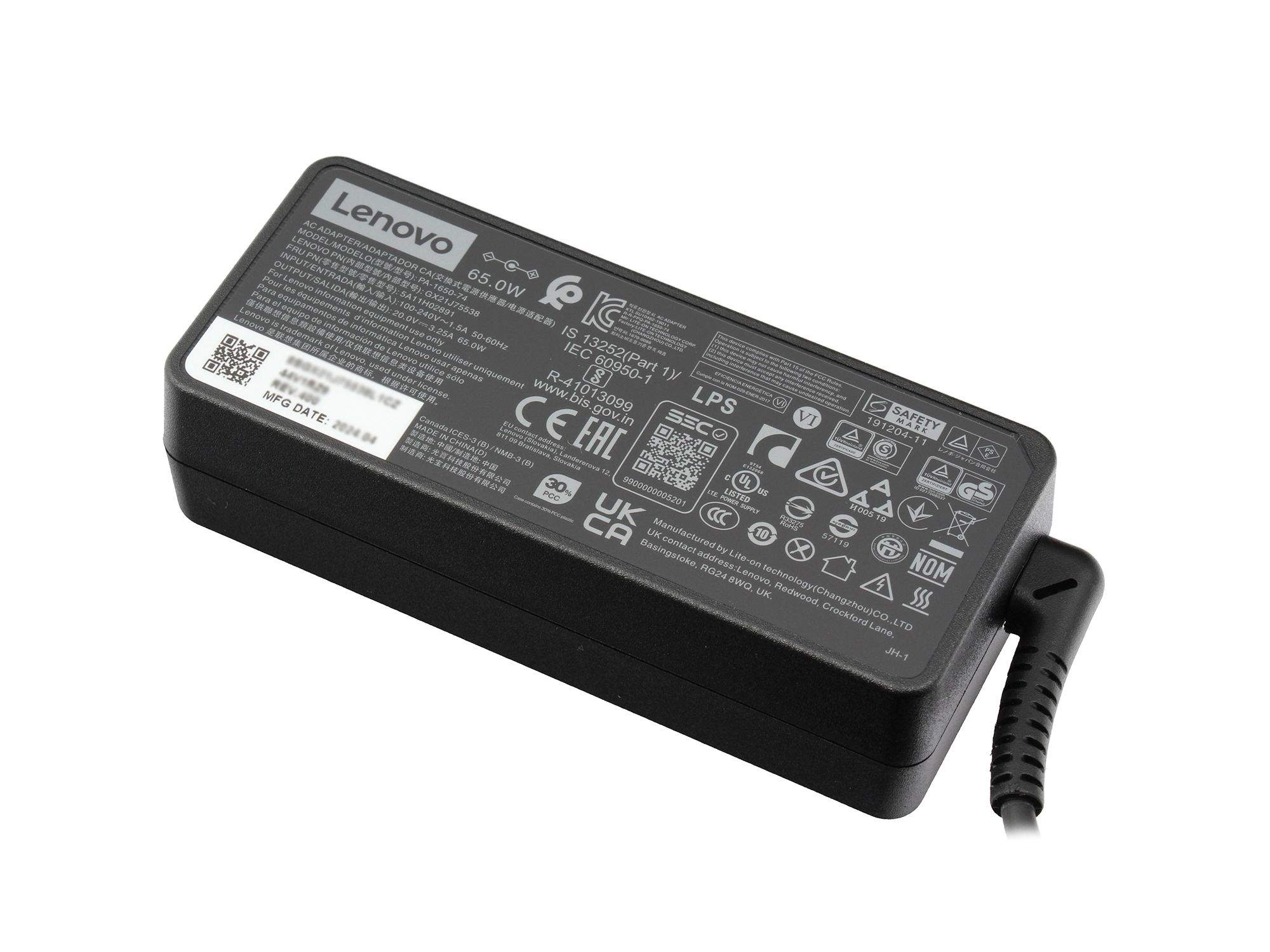 LENOVO 5A10J40451 Netzteil 65 Watt - Original