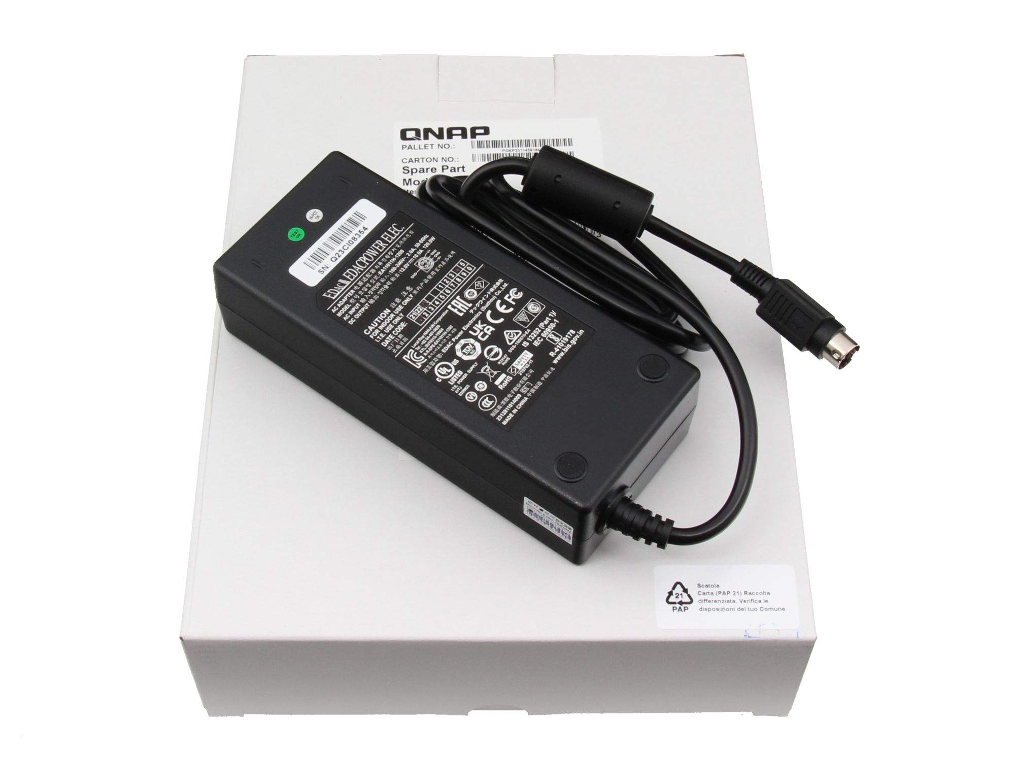 QNAP PWR-ADAPTER-120W-A01 - Netzteil - 120 Watt