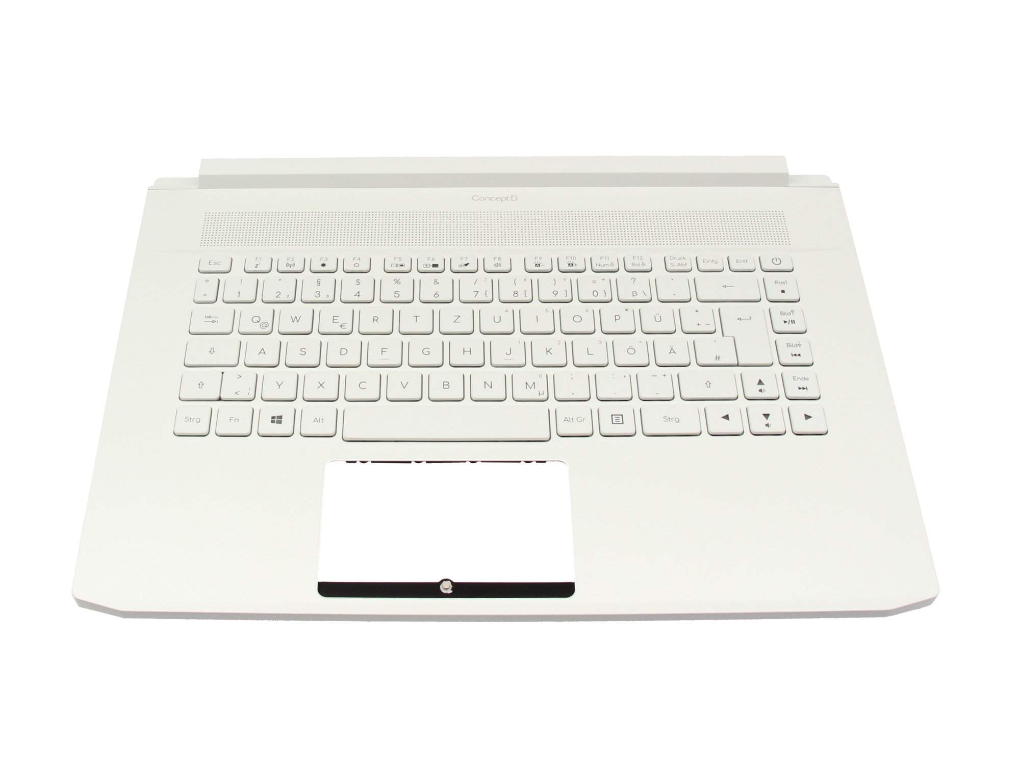 ACER COVER UPPER WHITE W/KB