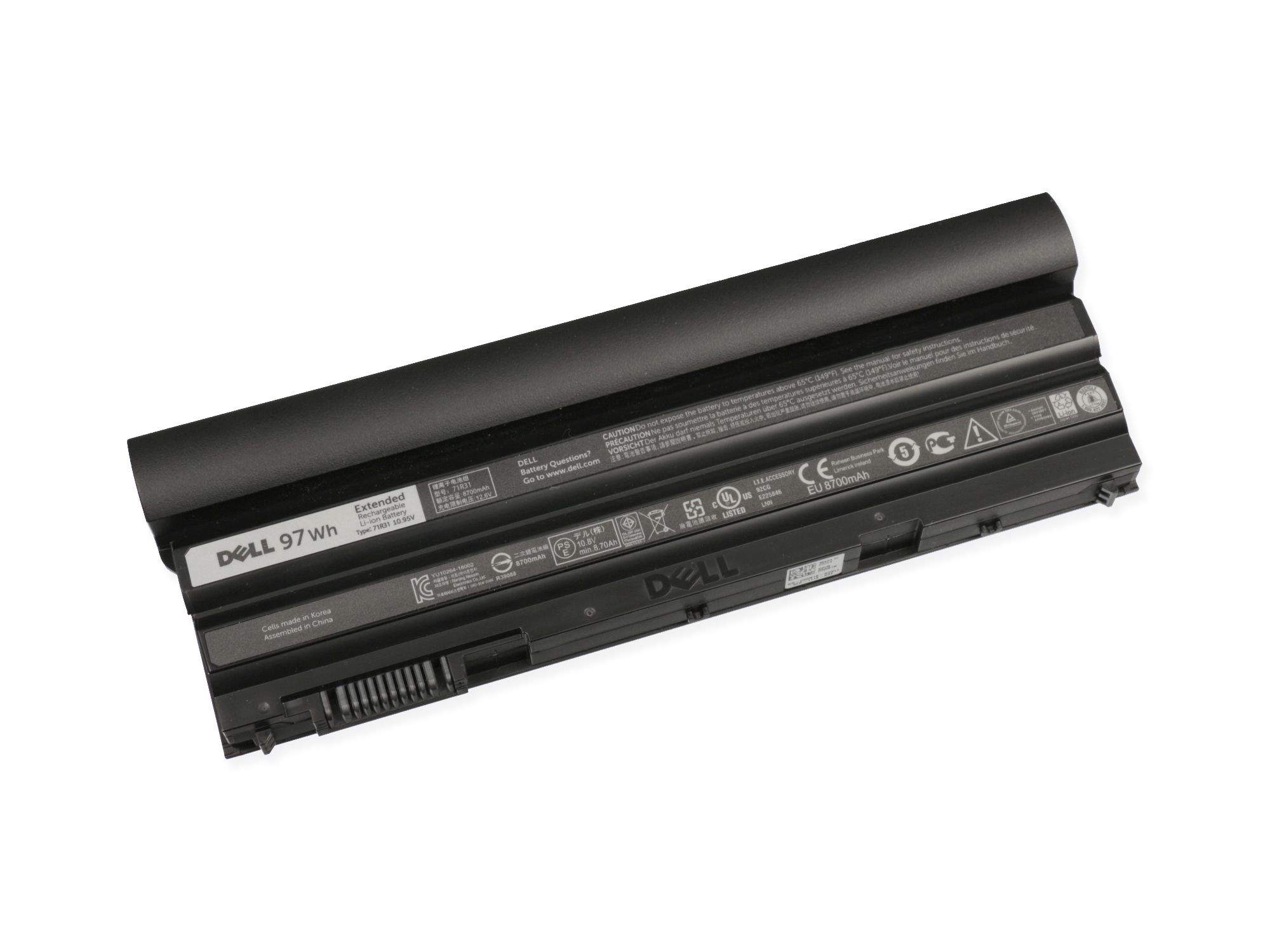 DELL Battery 9 Cell 97WhR