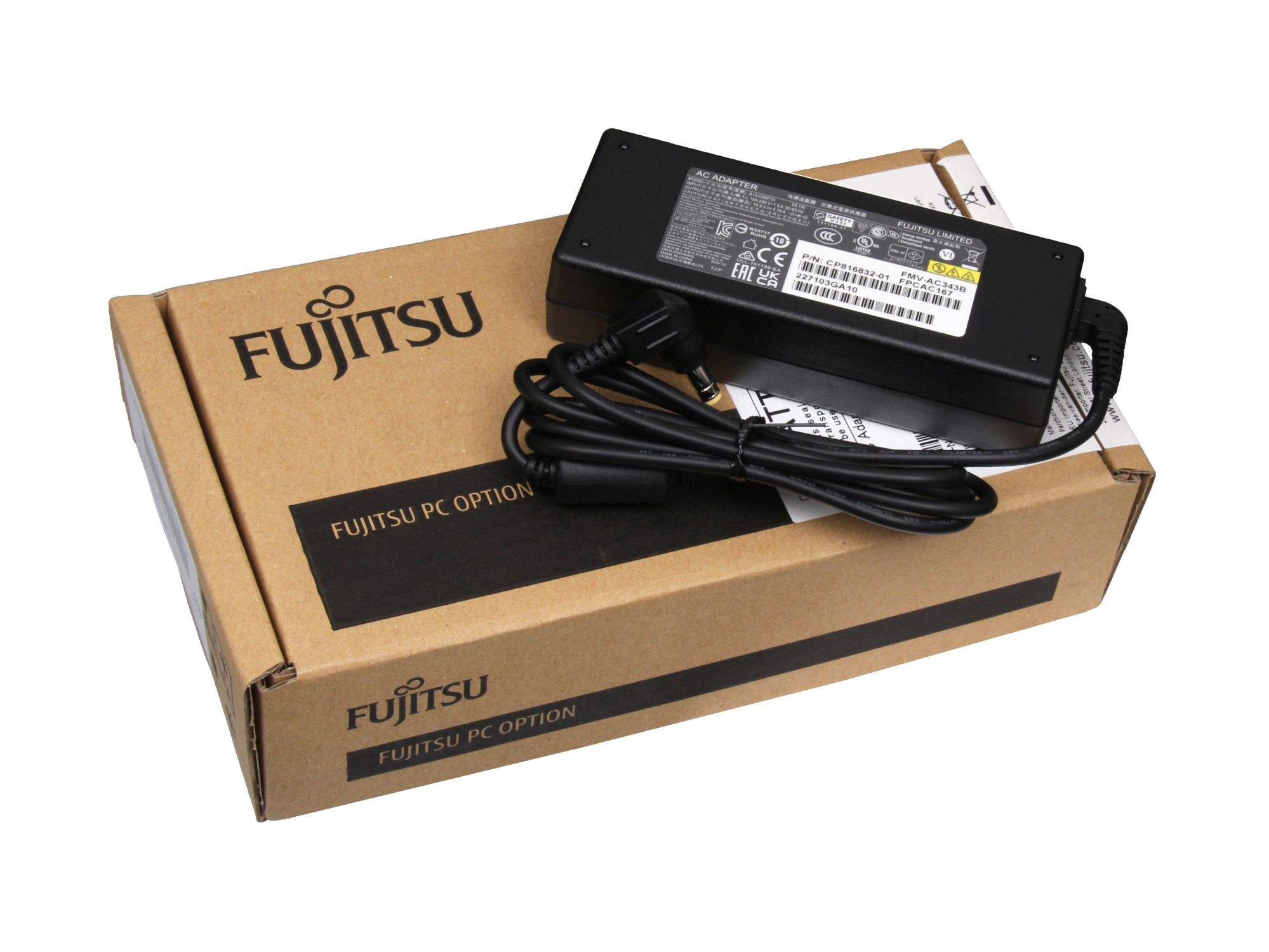 FUJITSU Netzteil 90 Watt - Original für Fujitsu LifeBook S935 Serie