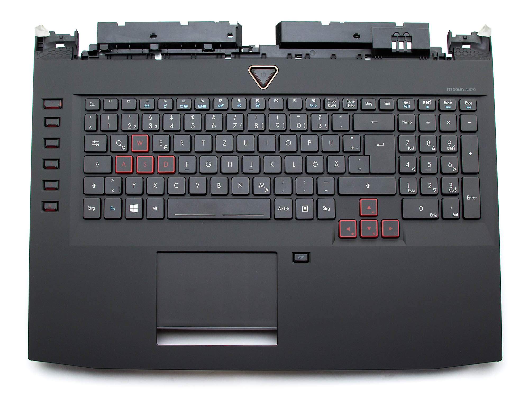 ACER 0KN0-EX2GE12 Tastatur inkl. Topcase DE (deutsch) schwarz/schwarz mit Backlight Original