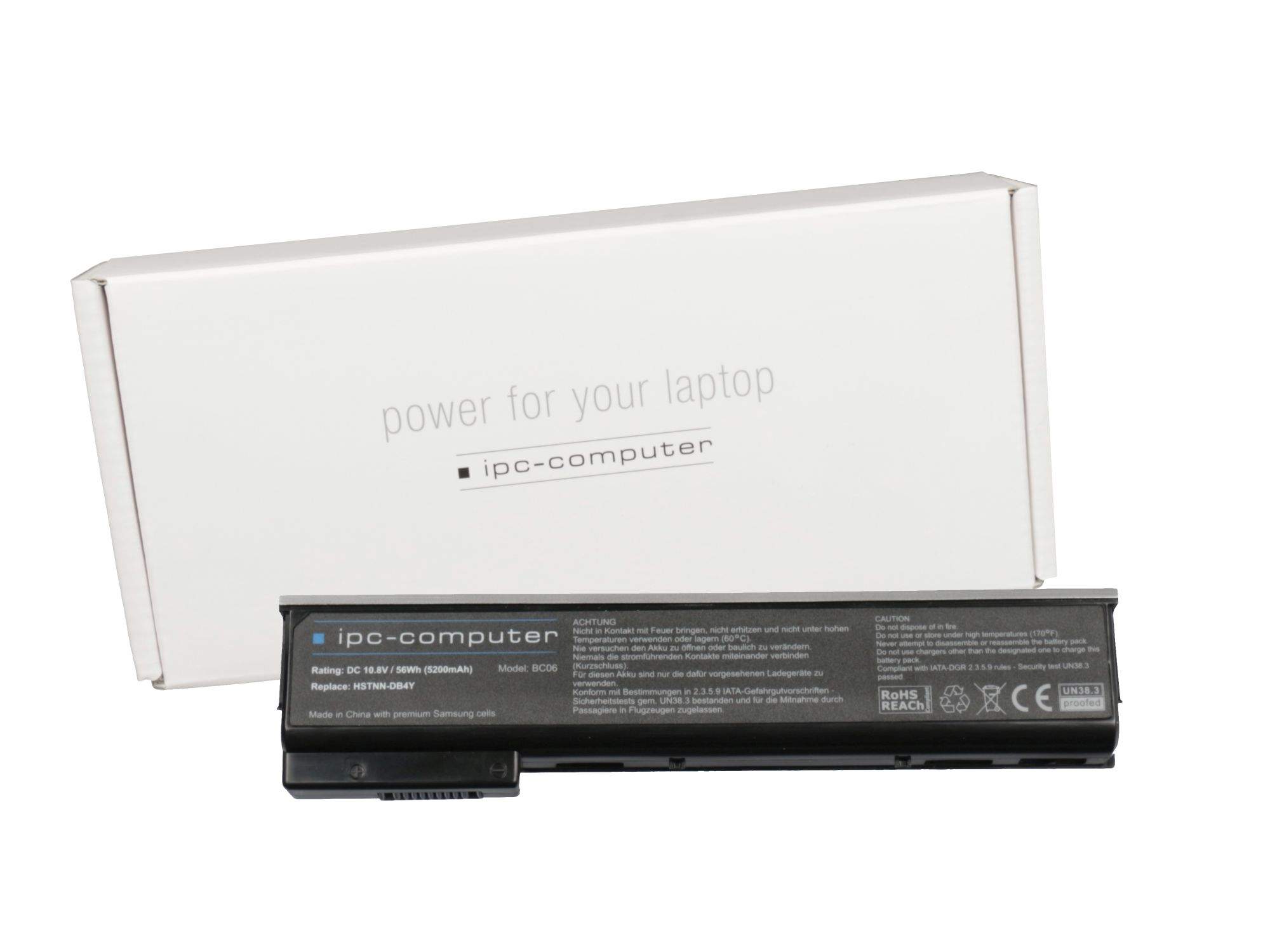 HP IPC-Computer Akku 56Wh für HP ProBook 640 G1 Serie