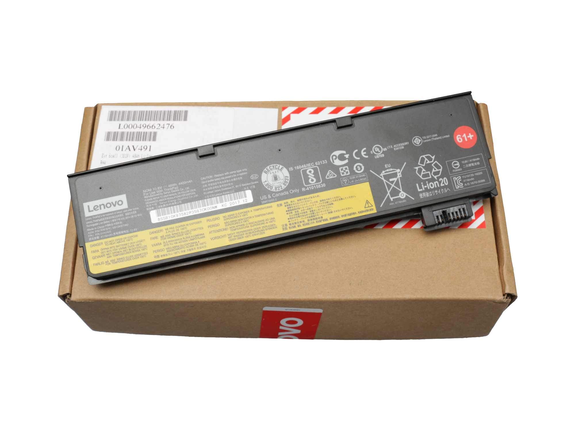 LENOVO battery 61+ Akku 48Wh Original