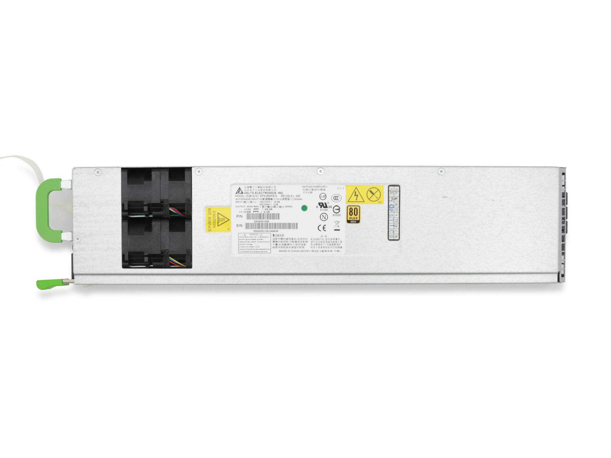 FUJITSU Ersatzteil Netzteil 850W 2ND (S)