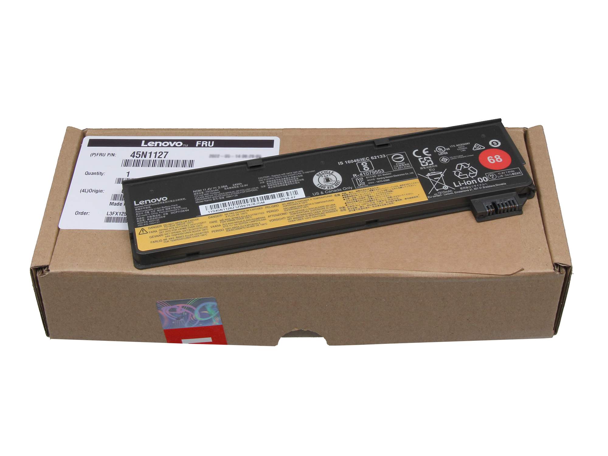 LENOVO ThinkPad Battery 68(3 cell)