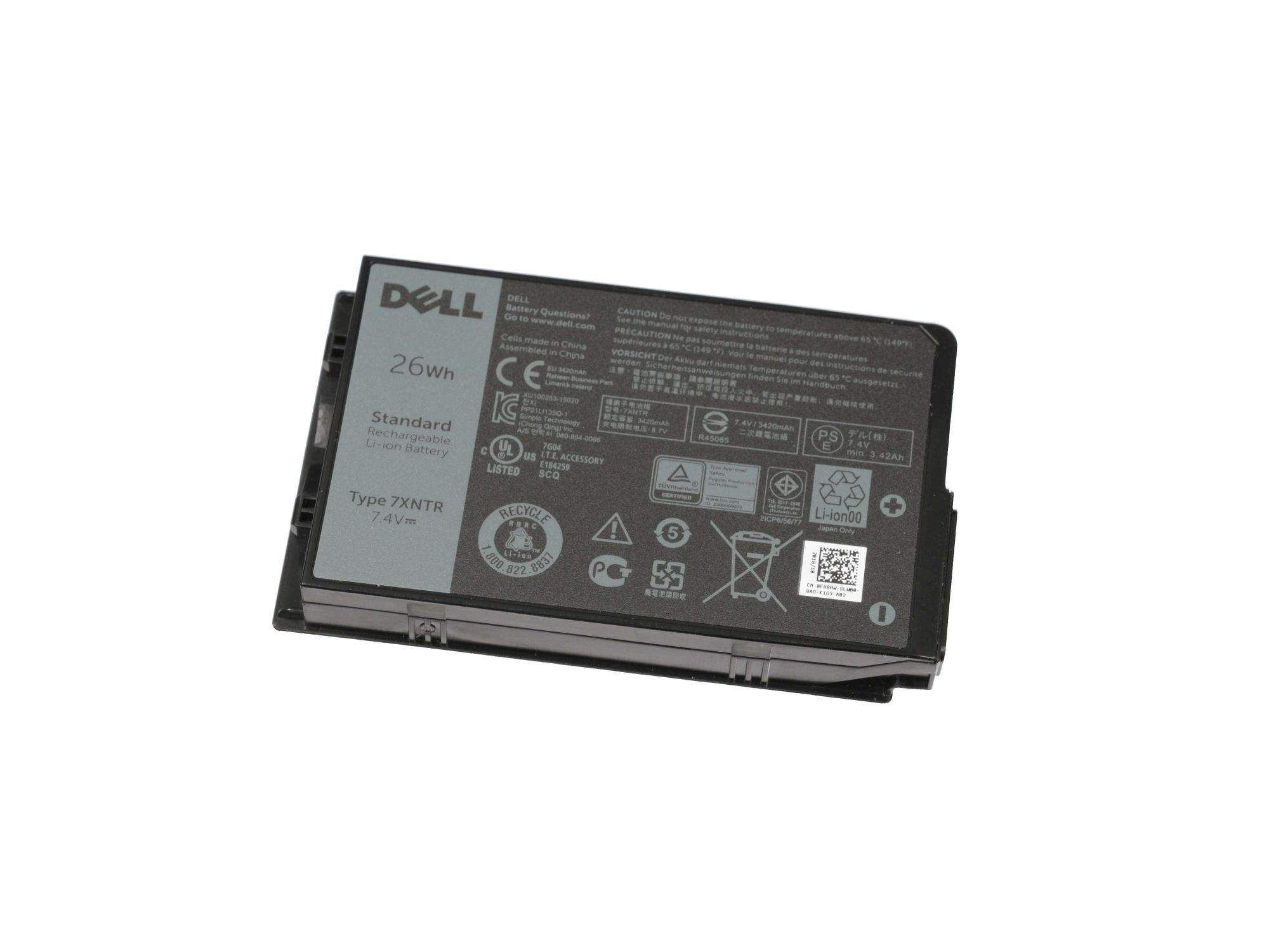 DELL Battery 26Whr 2 Cell (FH8RW)