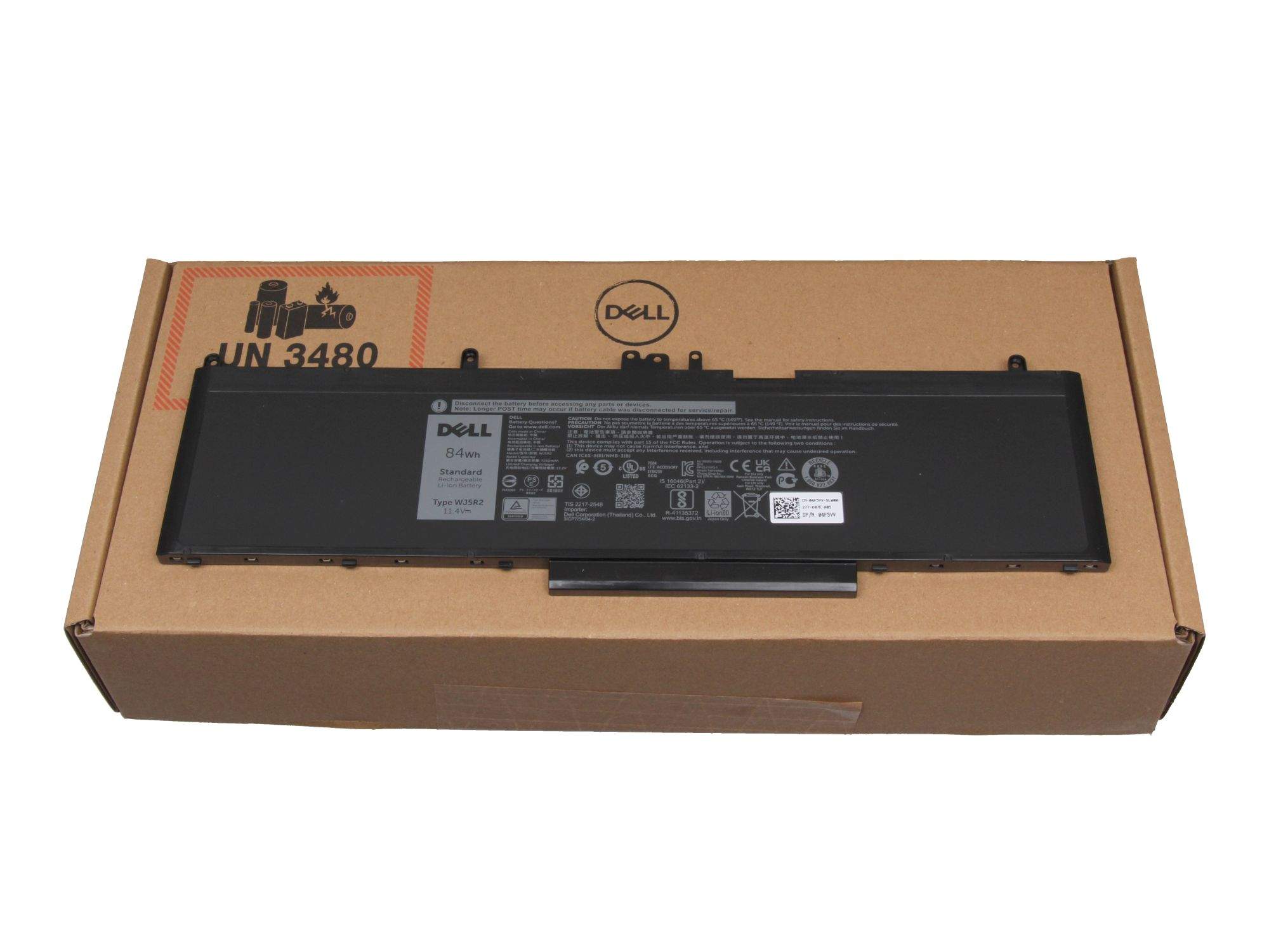 DELL K1G3K Akku 84Wh Original