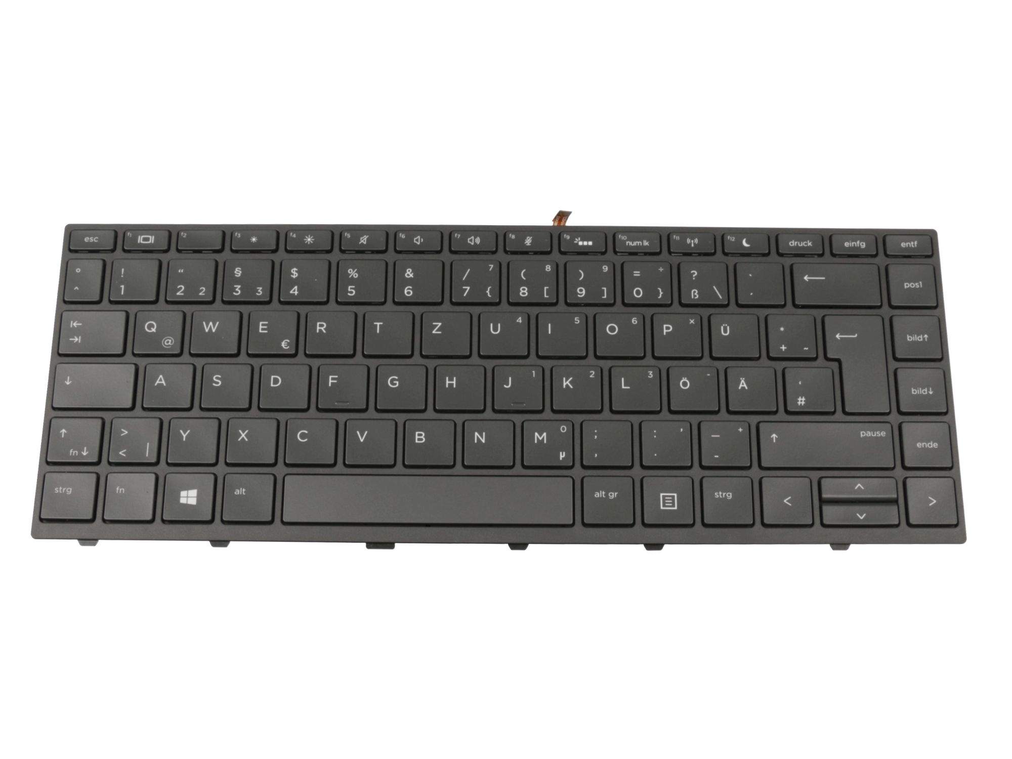 HP Keyboard Backlit (German)