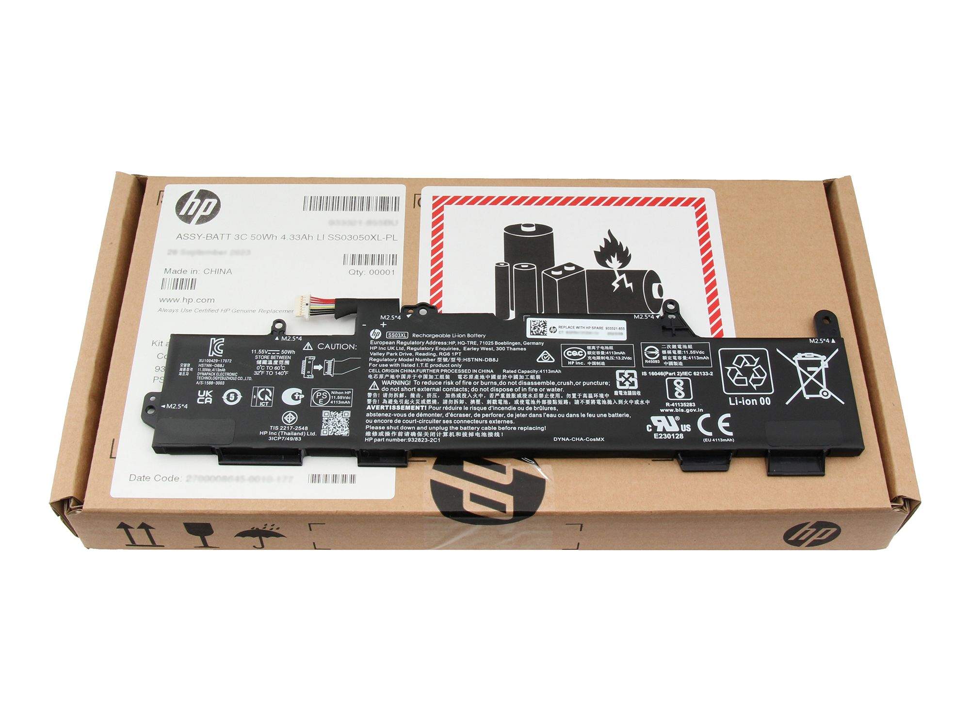 HP Akku 50Wh Original für HP mt44 Mobile Thin Client Serie