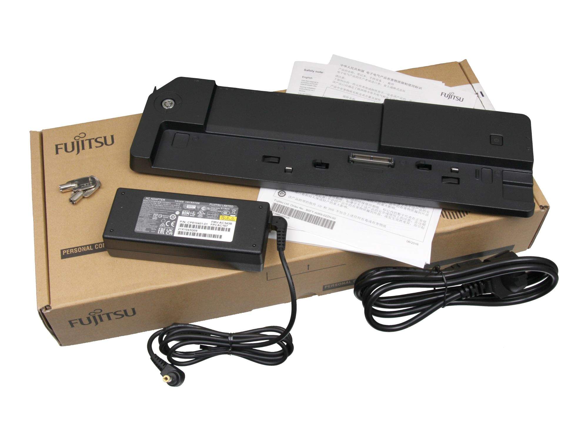 FUJITSU CP734176-01 FPCPR364 Docking Station inkl. 90W Netzteil