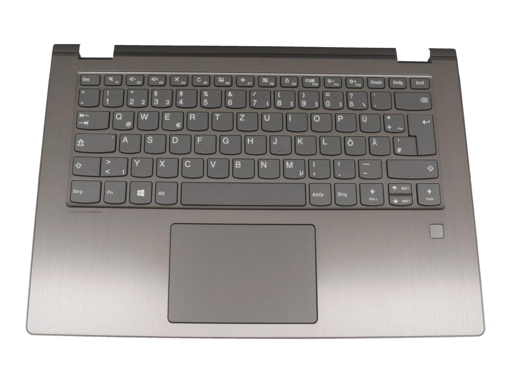 LENOVO 5CB0R47242 Tastatur inkl. Topcase DE (deutsch) grau/grau Original